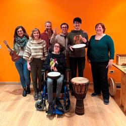 Del udeležencev in mentorjev