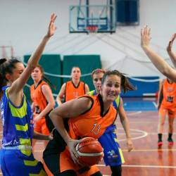 Košarkarica Martina Gantar v dresu openskega Poleta (ARHIV)