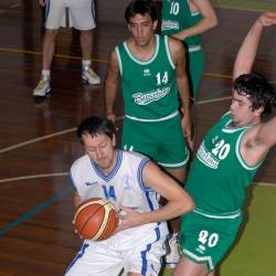 Ivan Perčič v dresu nekdanjega košarkarskega kluba Cicibona (ARHIV)