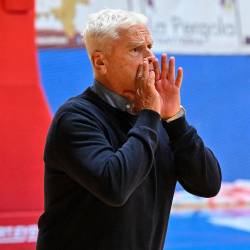 Walter Vatovec, ko je še vodil košarkarje Jadrana (ARHIV)