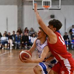 Tadjan Škerl je bil s 16 točkami najboljši Kontovelov strelec (ARHIV)