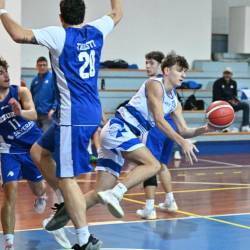 V Kontovelovih vrstah se je z borbeno igro izkazal le mladi Peter Gulič (FOTODAMJ@N)