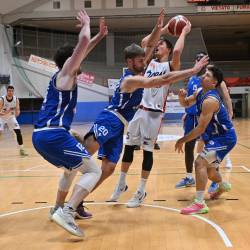 Jadranovi košarkarji (na fotografiji Enrico Gobbato) bodo naskakovali četrto zmago v sezoni (FOTODAMJ@N)