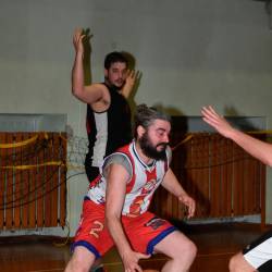 Košarkar David Cej nekoč v dresu goriškega Doma (ARHIV)