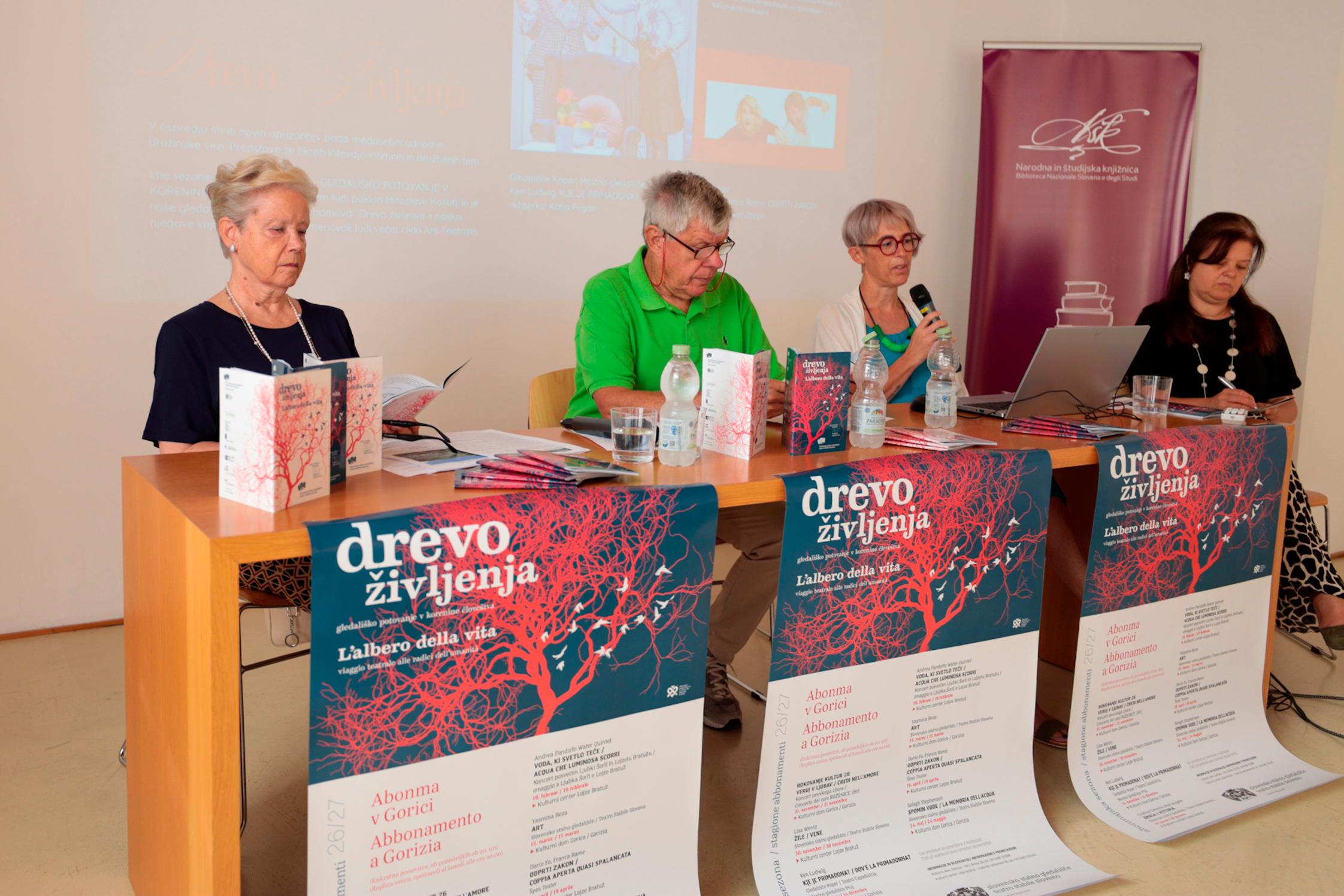 Drevo življenja bo pognalo tudi na goriških odrih
