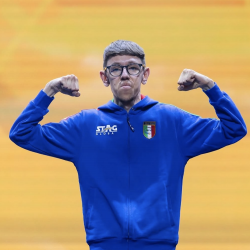 Matteo Parenzan (ŠK Kras) je ubranil naslov evropskega prvaka