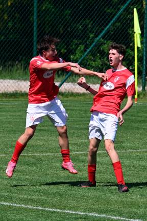 Združena nogometna ekipa Vesna Zarja pokrajinski prvak U16