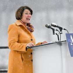 Ameriška zvezna senatorka slovenskega rodu Amy Klobuchar (ARHIV)