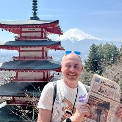 Albert-san in Fuji-san, Japonkska <i>(Albert Tul)</i>