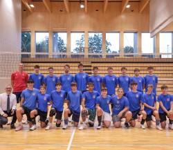 Na prvem treningu so se zbrali C-ligaši in odbojkarji U17 (TIBALDI)