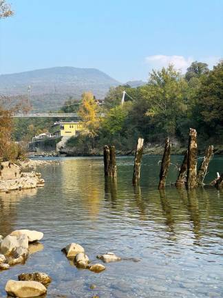 Ko sta Štmaver in Solkan povezovala mostič in čoln