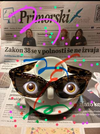 Ta skodelica nestrpno čaka kavico! <i>(Majda Pečar)</i>