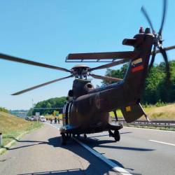 Reševalni helikopter (SLOVENSKA VOJSKA FACEBOOK)
