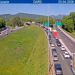 Razcep Kozarje ob 10.55 (SPLETNA KAMERA DARS)