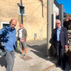 Snemanje oddaje v Križu (S.T.)