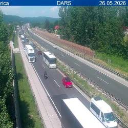 Primorska avtocesta (Sinja Gorica) ob 15.20