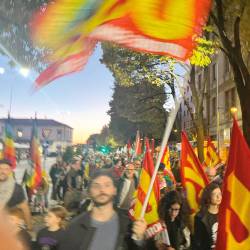 Demonstranti se bo v ponedeljek zbrali ob 10. uri pri Sv. Justu in se spustili v mestno središče