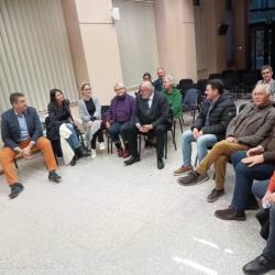 Srečanje predstavnikov stanovskih organizacij z županom in odbornikom Cagliarijem (OBČINA)