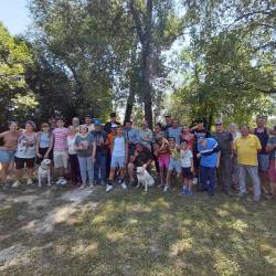 Druženje med ribiči in slepimi po tekmovanju (VIPAVA)