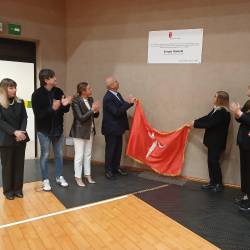 Šolsko telovadnico so poimenovali po Sergiu Ramelliju