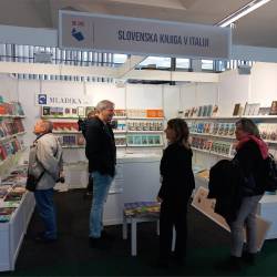 Knjige v Ljubljani ponujajo tudi slovenske založbe v Italiji