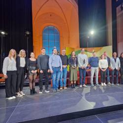 Dobotniki priznanj naš športnik v Kopru (JNG)