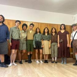 Nastopajoči v predstavi (FOTO E.B.)