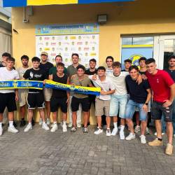 Nogometaši Sesljana so se pred pripravami že zbrali v športnem centru v Vižovljah