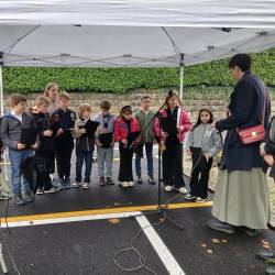 Učenci osnovne šole iz Pevme (FOTO VIP)