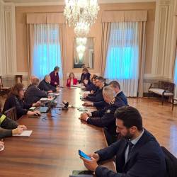 Srečanje na prefekturi (FOTO G.P.)