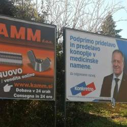 Novi odlok, ki so ga občine pripravile skupaj z Obalno samoupravno skupnostjo italijanske narodnosti, med drugim določa, da mora biti dvojezično tudi javno oglaševanje, poleg tega se velikost in debelina pisave ne smejo razlikovati glede na jezik (ARHIV)