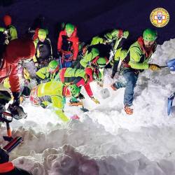 Truplo Carla Notarija so reševalci našli po štiriurnem iskanju (CNSAS FVG)