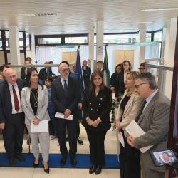 Odprtje novega centra zavoda INPS v Tržiču