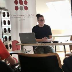 Dr. Barbara Riman je bila vodja obširnega projekta raziskave položaja slovenske skupnosti na Hrvaškem