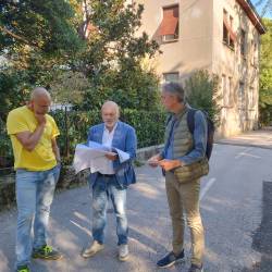 Dela bodo potekala na italijanski strani čezmejnega pasu med Trgom Evrope / Transalpina in mejnim prehodom med Erjavčevo in Škabrijelovo ulico (EZTS GO)