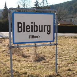 Dvojezična tabla v Pliberku (ARHIV)