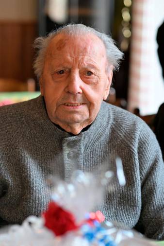 100-letnik Josip Lovriha, po domače Pepi Bukar (FOTODAMJ@N)