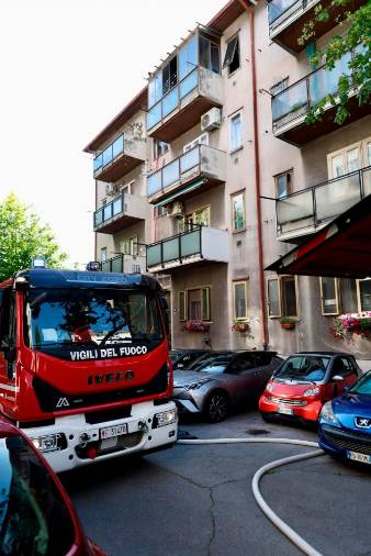 $!Prizorišče požara (LUCA TEDESCHI/FOTODAMJ@N)