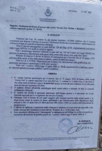 $!Lažna odredba pred Pečino v Rubijah