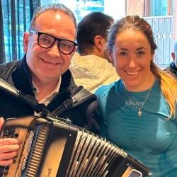 Denis Novato s Sofio Goggia (NOVATO)