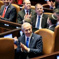 Izraelski premier Banjamin Netanjahu je glasoval v prid spornemu zakonu