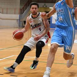 Jadranov kapetan Matija Batich med prvo tekmo play-outa proti Roburju iz Saronna (FOTODAMJ@N)