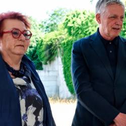 Tatjana Rojc in Gianni Cuperlo (ARHIV)