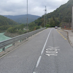 Motorist je vozil iz Tolmina proti Novi Gorici