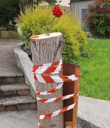 »Potrebo po izkopu luknje za mlaj so potrdili občinski uradi«