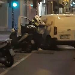 Voznika je lokalna policija naposled prijela (Foto XRTRIESTE)