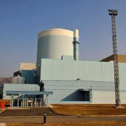 Jedrska elektrarna v Krškem (ANSA)