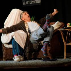 Prizor z lanske predstave PD Štandrež Operacija Rocco (ARHIV)