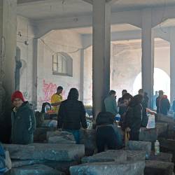 Migranti v Starem pristanišču (ARHIV)