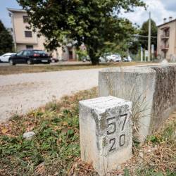 Ulica Catterinijev in mejna črta (TIBALDI)